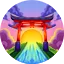 Sakura Realms logo