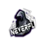 NEVERFL logo
