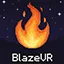 BlazeVR logo