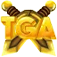The Golden Armory logo