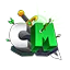 Crazy Manhunt logo