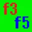 F3F5 logo