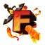 FlameFrags logo